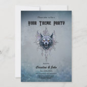 Mystieke wolfskop. kaart (Voorkant)