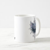 Mystieke wolfskop. koffiemok (Voorkant rechts)