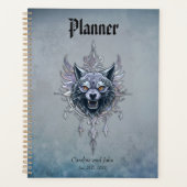 Mystieke wolfskop. planner (Voorkant)