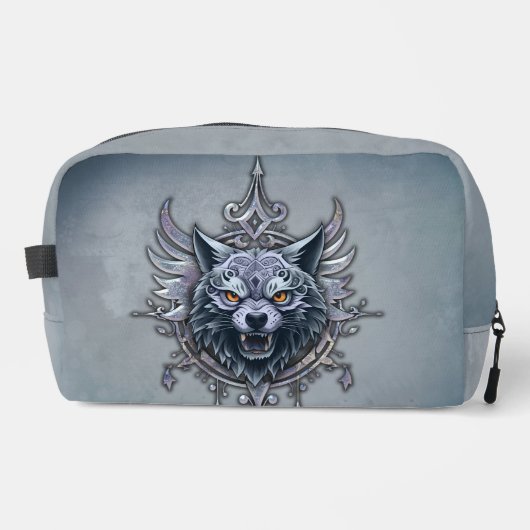 Mystieke wolfskop. toilettasje (Voorkant)