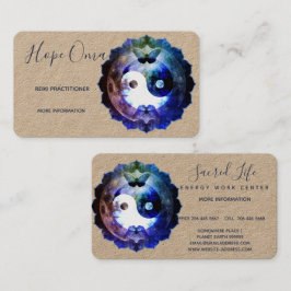 Mystieke Yin Yang, Spiritueel Holistisch Visitekaartje