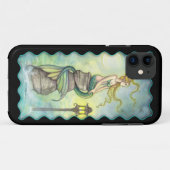 Mystieke Zeemeermin en Lantaarn Fantasie Kunst Case-Mate iPhone Case (Achterkant (horizontaal))