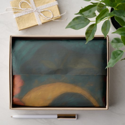 Mystieke Zeemeermin met Hibiscus Bloemen Decoupage Tissuepapier (Geschenk)