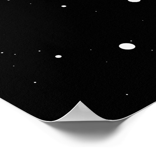 Mystieke Zodiac Mandala Art | hemelastrologie Poster (Hoek)