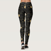 Mystieke Zodiac Print Leggings (Achterkant)