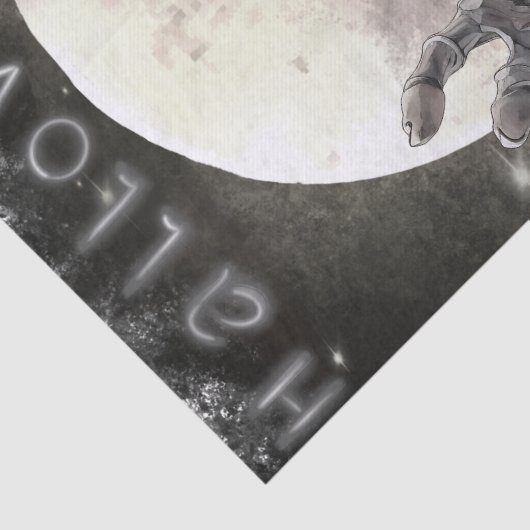 Mystieke Zombie Tissuepapier (Detail)