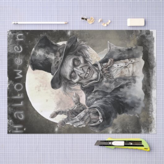 Mystieke Zombie Tissuepapier (Craft)