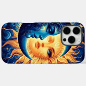 Mystieke zon en maan telefoonhoesje Case-Mate iPhone case (Achterkant (horizontaal))