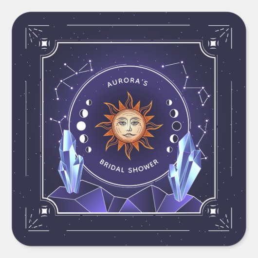 Mystieke Zon Event Stickers (Voorkant)