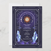 Mystieke Zon Event Uitnodiging (Voorkant)