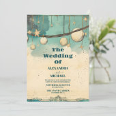 Mystieke Zon Maan Astronomie Ruimte bruiloft Kaart (Staand voorkant)