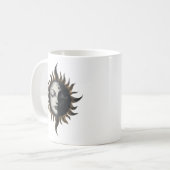 Mystieke zon Mok (Voorkant links)