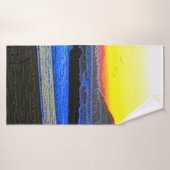 Mystieke Zonsondergang Badhanddoek (Badhanddoek)