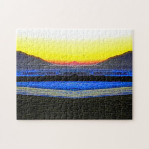 Mystieke Zonsondergang Dubbelzicht  Legpuzzel