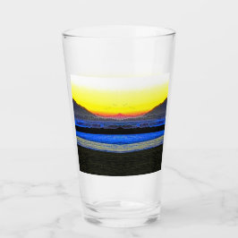 Mystieke Zonsondergang Glas