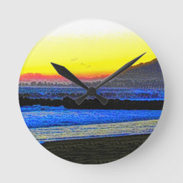 Mystieke Zonsondergang Ronde Klok