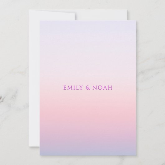 Mystieke Zonsondergang Roze Zon Maan Ster Sfeer Kaart (Achterkant)