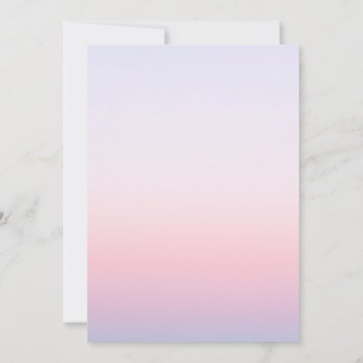 Mystieke zonsondergang Roze Zon Maan Sterren Baby  Kaart (Achterkant)