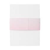 Mystieke Zonsondergang Roze Zon Maan Sterren Bruil Uitnodigingen Wikkel (Achterkant Voorbeeld)