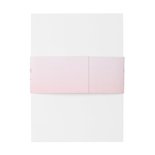 Mystieke Zonsondergang Roze Zon Maan Sterren Bruil Uitnodigingen Wikkel (Achterkant Voorbeeld)