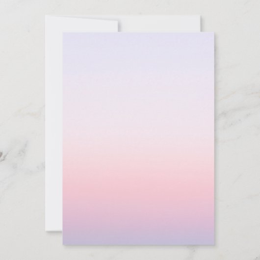 Mystieke Zonsondergang Roze Zon Maan Sterren Ruimt Save The Date (Achterkant)