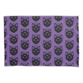 Mystieke zwarte kat kussensloop (Voorkant)