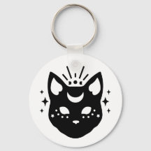 Mystieke zwarte kat
