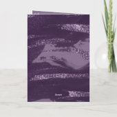 Mystieke Zwarte Kat Witchy Verjaardag Hemels Thema Kaart (Achterkant)