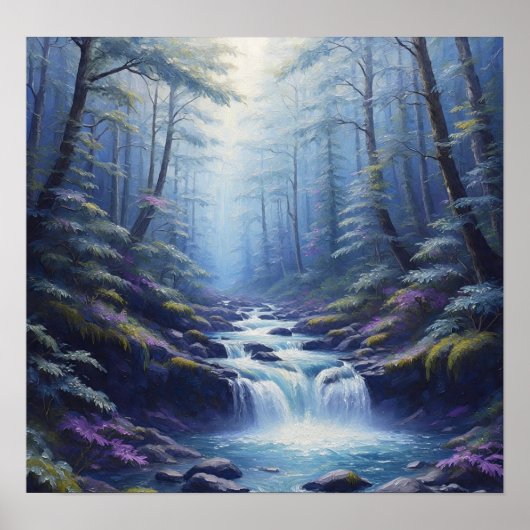 MystiekeWaterval Poster (Voorkant)