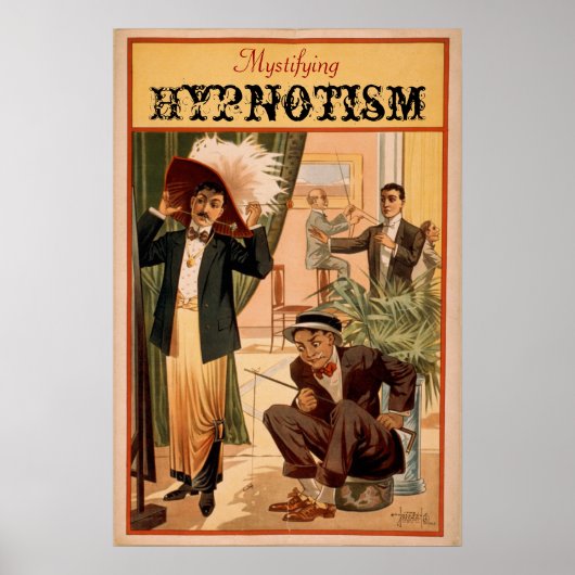 Mystificerend Hypnotisme VAUDEVILLE Poster (Voorkant)