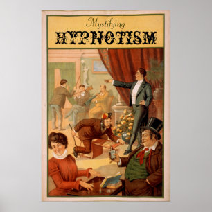 Mystificerend Hypnotisme VAUDEVILLE Poster
