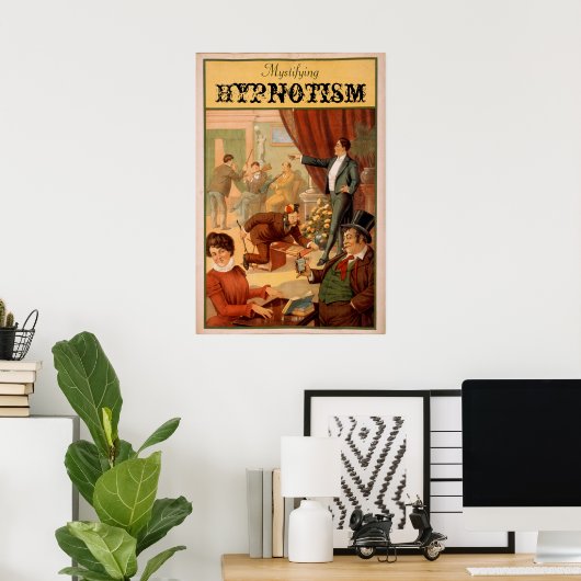 Mystificerend Hypnotisme VAUDEVILLE Poster (Thuiskantoor)