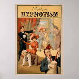 Mystificerend Hypnotisme VAUDEVILLE Poster