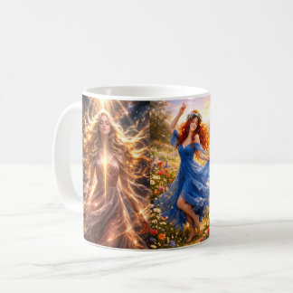 Mystik Woman Becher (3-seitiges Design)  Koffiemok