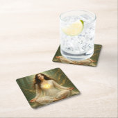 Mystik Woman – Glasuntersetzer Kartonnen Onderzetters (Insitu)