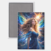 Mystik Woman Magnet (Voorkant / Achterkant)