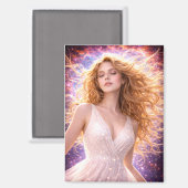 Mystik Woman Magnet (Voorkant / Achterkant)