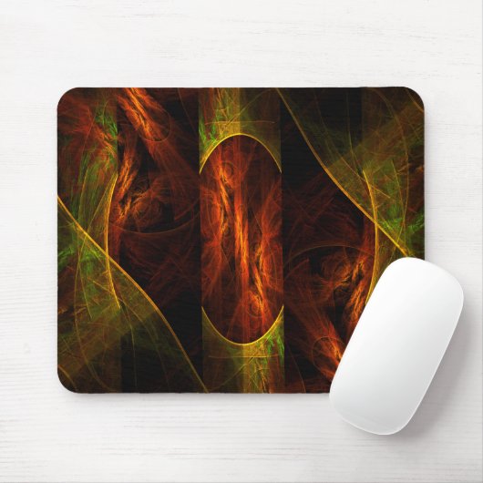 Mystique Abstracte Art Mousepad Muismat (Met muis)