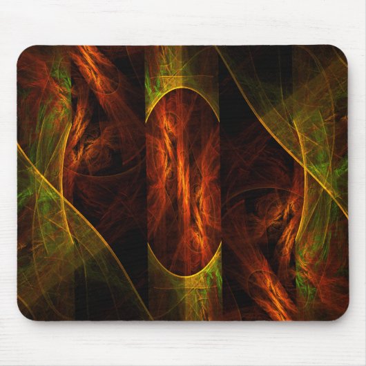 Mystique Abstracte Art Mousepad Muismat (Voorkant)