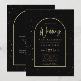 Mystique BLACK GOLD Sterrennacht Weddenschap Kaart