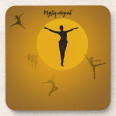 Mystique Elegant Dance Bier Onderzetter (Voorkant)