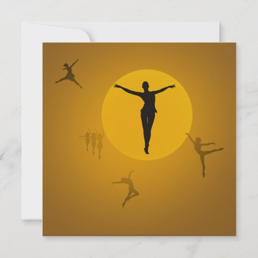 Mystique Elegant Dance Kaart (Achterkant)