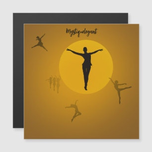 Mystique Elegant Dance Magnetische Uitnodiging