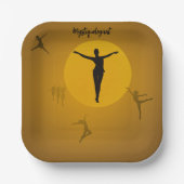 Mystique Elegant Dance Papieren Bordje (Voorkant)