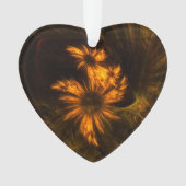 Mystique Garden Abstract Art Acrylhart Ornament (voorkant)