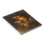 Mystique Garden Abstract Art-blocnote Notitieblok (Schuin)