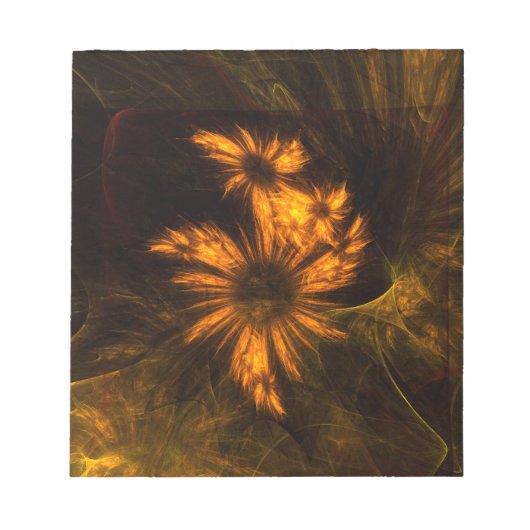 Mystique Garden Abstract Art-blocnote Notitieblok (Voorkant)