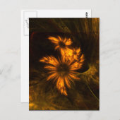 Mystique Garden Abstract Art Briefkaart (Voorkant / Achterkant)