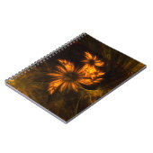 Mystique Garden Abstract Art Notitieboek (Linkerzijde)