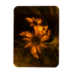 Mystique Garden Abstract Art Premium Magnet Magneet